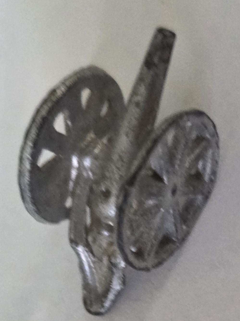 Vintage Lead Or Metal Civil War Cannon Miniature